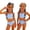 Light Blue, variant on CCRFTGI Girls Swimsuits Size 7-8 2 Piece Set Swimming Girls Bathing Suit Beach Vacation Striped Bikinis Summer Cute Girls Clothes Swim Suit Kids Bikini Saffron 2-3 Years