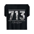 thumbnail image 1 of Men's Pure Cotton Skyline Graphic T-shirt Texas Casual Crew Neck Tee Comfortable Streetwear, 1 of 7