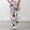 White, variant on Medieval Pants Pants For Women In Clothing Trousers Low Waist Rise Long Flare-Leg White S