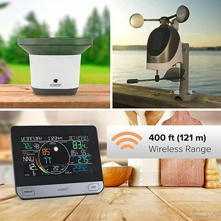 La Crosse V41-Pro Wi-Fi Professional Weather Center Plus All-in-1 sensor