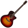 thumbnail image 3 of Norman B18 Acoustic-Electric Guitar - Cherry Burst, 3 of 18