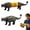 Ankylosaurus, variant on Dinosaur Corn Cob Holders, Prongs Funny Novelty Corn with Stainless Steel on the Cob Picks for BBQ Party Dining Table Accessories (Para)