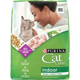 Purina Cat Chow Indoor Dry Cat Food Hairball Control Healthy Weight 16 lb. Bag Walmart