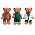 thumbnail image 4 of Oso de peluche de peluche HollyHome Doctor Bear 40 cm, 4 of 8