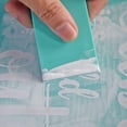 thumbnail image 4 of BOOLOOEN 6 Pieces Screen Printing Squeegee Mini Squeegees Set, Self Adhesive Screen Stencil Squeegee, Chalk Paste Squeegees and Rubber Stick, Screen Stencils Tools for Chalk Paste or Ink, 4 of 8