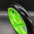thumbnail image 4 of 2 Pcs Roue de Scooter 200 mm Matériau PU Épaisseur de Roue 30 mm ABEC-7 Roulement Accessoires de Scooter, Rouge, 4 of 7