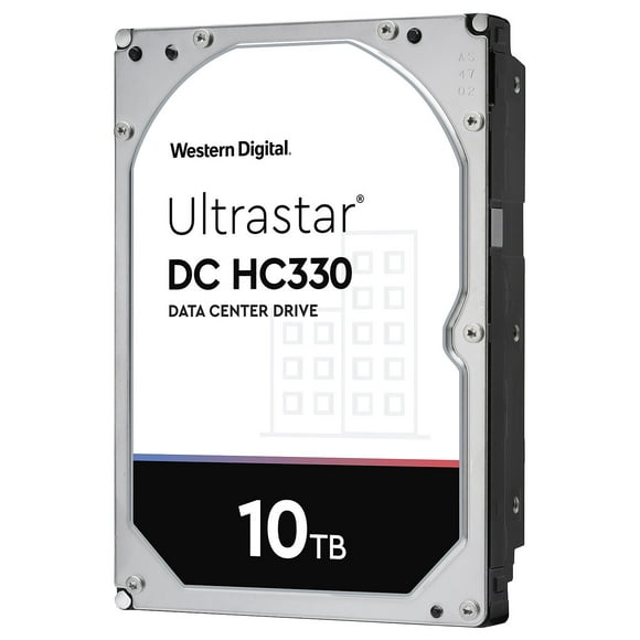 WD Ultrastar DC HC330 WUS721010AL5204 - Disque Dur - Crypté - 10 TB - Interne - 3,5" - SAS 12Gb/S - 7200 rpm - buffe