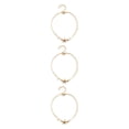 thumbnail image 1 of Sonducket Tobilleras ajustable perla estrella de mar estilo Simple cadena de pie accesorios de playa de moda de tobillo para niñas mujeres oro Type1 NO1, 1 of 6