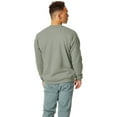 thumbnail image 2 of Hanes Unisex Ecosmart Crewneck Sweatshirt - STONEWASH GREEN - S, 2 of 2