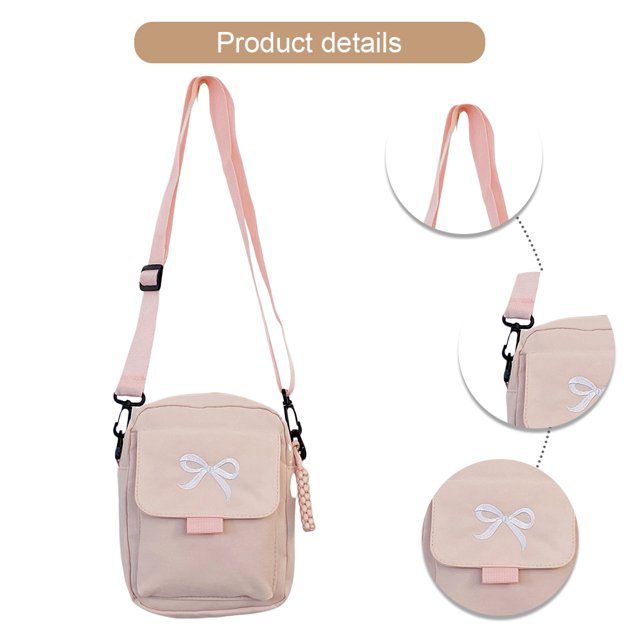 Nailon para Bolso Hombro A La Al Aire Libre Color Sólido Con Lazo Mujer