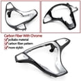 thumbnail image 6 of Car Steering Wheel Chrome Panel Cover Trim For Mercedes Benz W176 W246 W205 W117 W218 W213 W156 X253 W292 W166 W448 W447, 6 of 7