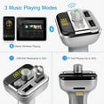 thumbnail image 3 of RHEA- Wireless Handsfree Car Kit Fm Transmitter Mp3 Player Dual Usb Charger Us, 3 of 6