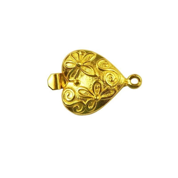 CG-419 18K Gold Overlay Single Hole Multi Strand Clasp