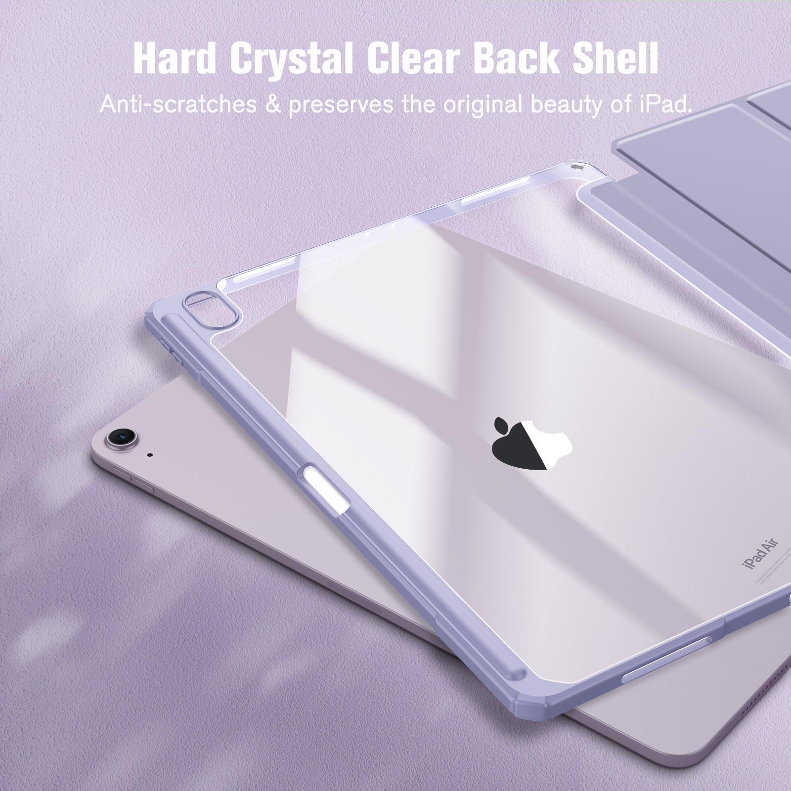 Fintie Hybrid Slim Case for iPad Air 13-Inch, Purple photo 6