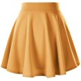 thumbnail image 2 of Women's Basic Flared Casual Mini Skate Skirt Versatile Stretchy, 2 of 8
