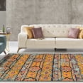 thumbnail image 5 of Zebrina Rug - Decora 10mm (5'X8') - Aqua, 5 of 9