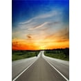 thumbnail image 1 of BSDHOME Polyester Road Scenic Photo Backdrops Wooden Floor Studio Props Cloud Photography Background 5x7ft, 1 of 2