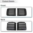 thumbnail image 5 of Unique Bargains Front Left,Front Right Fog Light Grill for Nissan Pathfinder 1999-2004 Front Lower Bumper Fog Light Cover Inserts No.622572W100/622562W100 ABS 1 Pair, 5 of 6