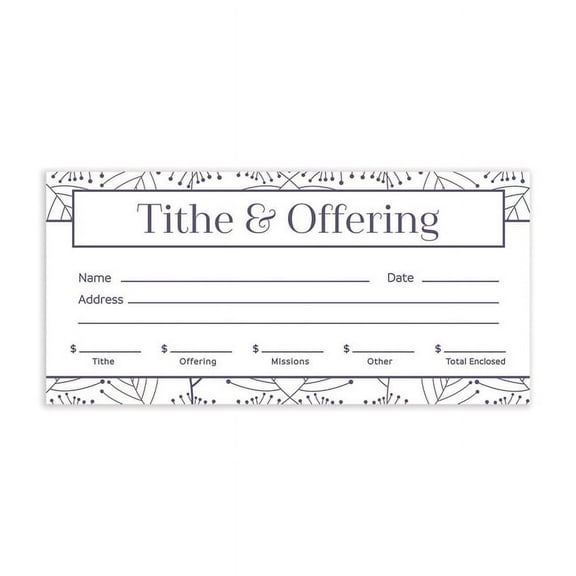 Offering Envelope Tithe & Offering 100ct (Other)