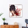 thumbnail image 3 of Big Eye Doll 5D DIY Diamond Painting Kits Resina Full Round Home Wall Art Gift FLhrweasw Nuevo, 3 of 9