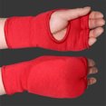 thumbnail image 3 of 2 Pcs Gants de Boxe avec Protection en Gel, Demi-Doigt Antidérapant pour Kickboxing avec Support de Poignet, 3 of 7