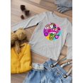 thumbnail image 3 of Hello, Comic Style Icons Long Sleeve Toddler -Image by Shutterstock,  4 Toddler, 3 of 4