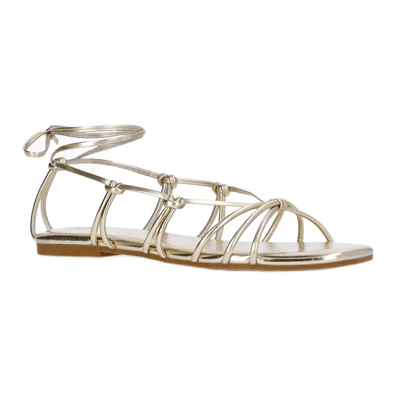 Time and Tru Women's Lace Up Sandals
