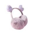 thumbnail image 2 of Cheers.US Women Winter Earmuffs Girl Ski Adjustable Ear Covers for Cute wings Ear Warmer Outdoor Earmuff Fleece Lining, 2 of 8
