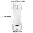 thumbnail image 3 of Hydrogens Rich Water Bottle with USB Charging Water Generator Ionizer 380ml Drinking Cup for Home Office and Travel Use, 3 of 8