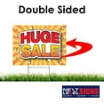 thumbnail image 5 of NEXT LEVEL SIGNS | Huge Sale Yard Signs | Double Sided 24 W x 18 H Inches | Metal Ground Step H-Stake 24" x 10" |Made in the USA (Pack of 1), 5 of 5