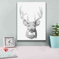 thumbnail image 4 of Epic Graffiti 'Young Buck Sketch II' by Emma Scarvey, Giclee Canvas Wall Art, 12"x16", 4 of 8