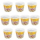 thumbnail image 2 of 10pcs reutilizables plástico clásico recipiente de palomitas de palomitas de palomitas de palomitas, 2 of 6
