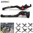 thumbnail image 2 of Motorcycle Brake Clutch Lever Extendable Adjustable For Honda XRV750 L-Y Africa Twin 1990-2003 XRV 750 With XRV750, 2 of 5