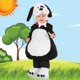 thumbnail image 5 of Disfraz Underwraps para niños pequeños, barriga para bebés, cachorro, color negro, XS, 5 of 7