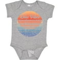 thumbnail image 3 of Inktastic Lake Vibes Distressed Retro Sunset Boys or Girls Baby Bodysuit, 3 of 5