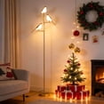 thumbnail image 5 of 74" Floor Lamp for Living Room,3 Bird Floor Lamp with Remote Control,Dimmable Standing Lamp Tall Pole Lamps for Bedroom,Gold,Bulb Included, 5 of 10