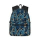 thumbnail image 1 of Easygdp Blue Leaves A Mochila Casual para Portátil, Mochila para Escuela, Viajes, Negocios, 1 of 6