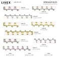 thumbnail image 4 of Livex Lighting Springfield 3 Bath Light in Polished Brass, 4 of 11
