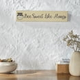 thumbnail image 4 of VHC Brands Buzzy Bees Bee Sweet Like Honey MDF Wall Sign 3x14x0.75, 4 of 4