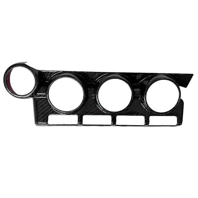 Real Carbon Fiber Interior Air Conditioning Control Panel Cover Trim for GR86 for BRZ 2022-2024