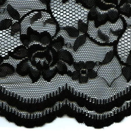 Party Time Lace Fabric, Black - Walmart.com