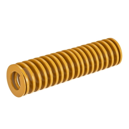 

Die Spring 50mm OD 200mm Long Spiral Stamping Light Load Compression Die Springs Yellow