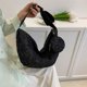 thumbnail image 3 of Bolso de hombro japonés de gran capacidad para estudiantes, Bolso de satchel coreano con bolas de masa hervida (negro), 3 of 5