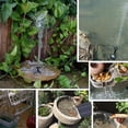 thumbnail image 3 of 1.4 W Birdbath Fountain, Solar Power Water Pump Panel Kit_Perfect Gift, 3 of 5