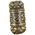 thumbnail image 2 of hengtong 5xBrass Buddha Sutra Pendant Golden Fittings Bracelets Knitting Cylinder Charm, 2 of 9
