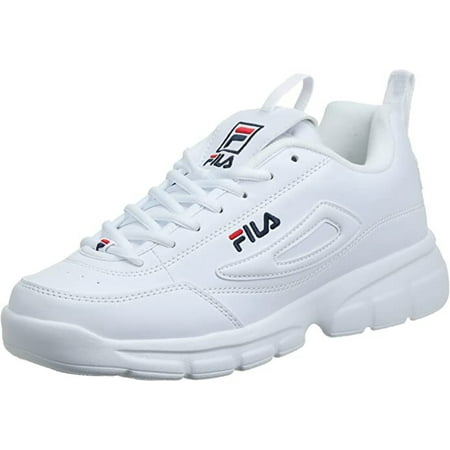 Fila Men's Disruptor SE Training Shoe, Fila White 1SX60022-166