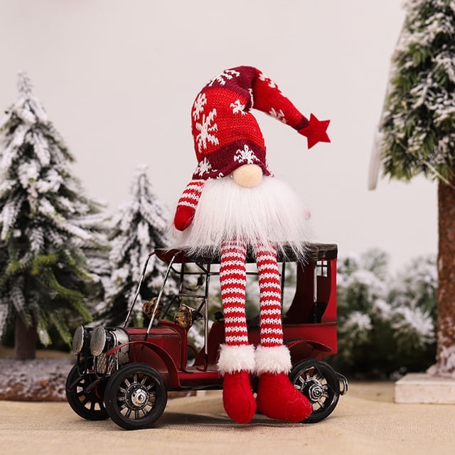 Lámpara Muñeco sin rostro de Navidad con colgante de duende enano ligero Decoración de año nuevo para el hogar de Navidad Ndcxsfigh Para estrenar