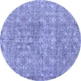 thumbnail image 1 of Ahgly Company Indoor Round Persian Blue Traditional Area Rugs, 8' Round, 1 of 4