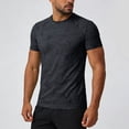thumbnail image 2 of Leey-World T Shirt for Men Mens Bamboo Viscose T Shirt Ultra Soft Plain Tshirts for Men Cooling Crew Neck Casual Basic Tee Shirt Undershirt(Black,M), 2 of 7