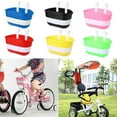 thumbnail image 4 of HLONK Bicycle Basket Children Bike Plastic Hanging Front Handlebar Carrier Saddlebag, 4 of 15